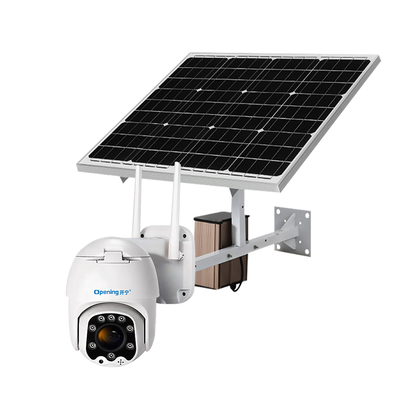 太阳能4G平安校园监控直播摄像机