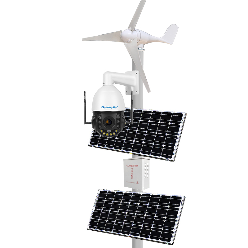 太阳能4G食品监管监控直播摄像机